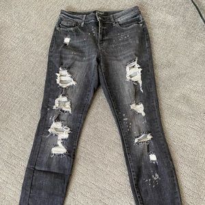 Distressed Judy Blue Jeans